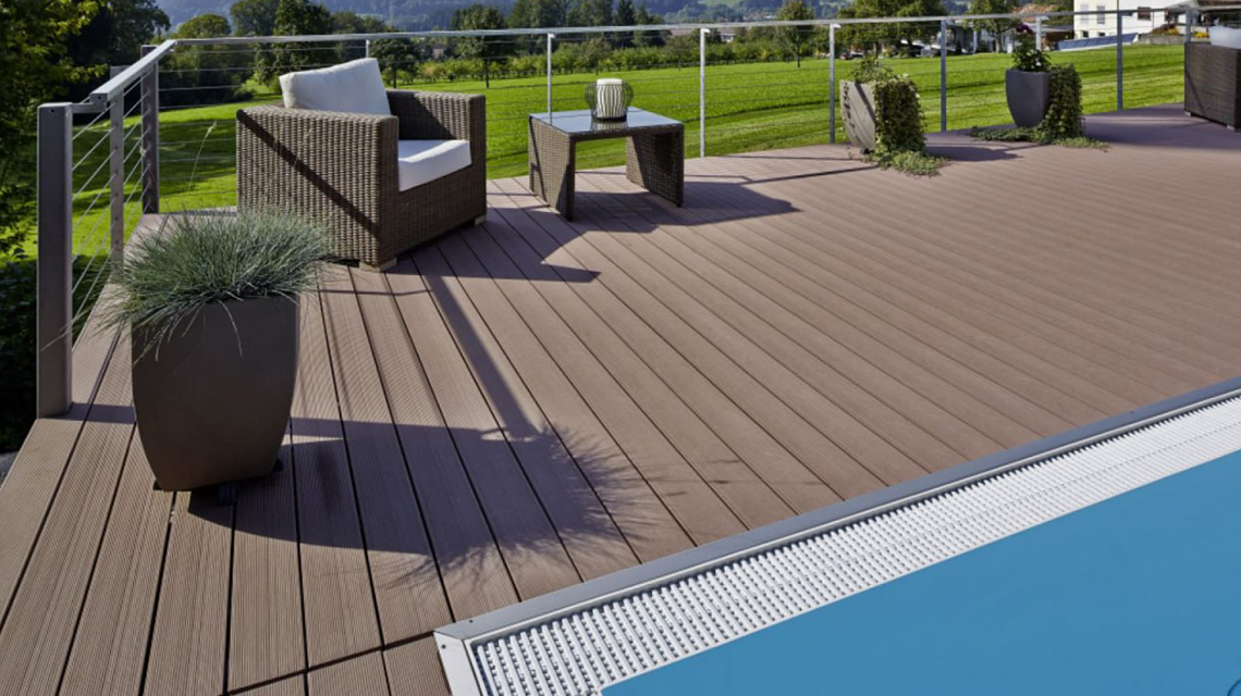 монтаж террасной доски